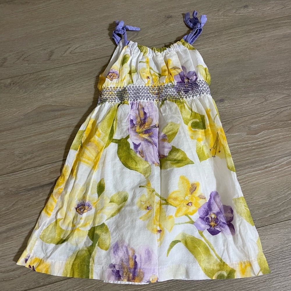 Summer floral dress